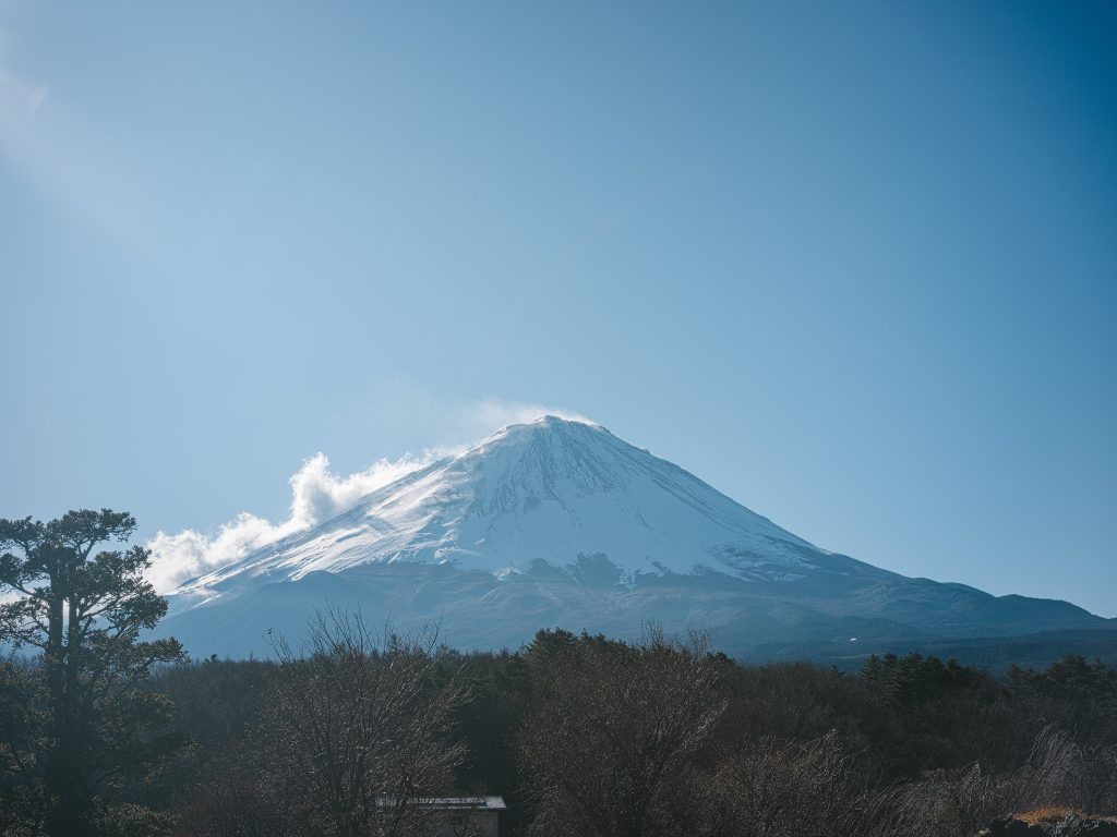 2025 お正月の富士山